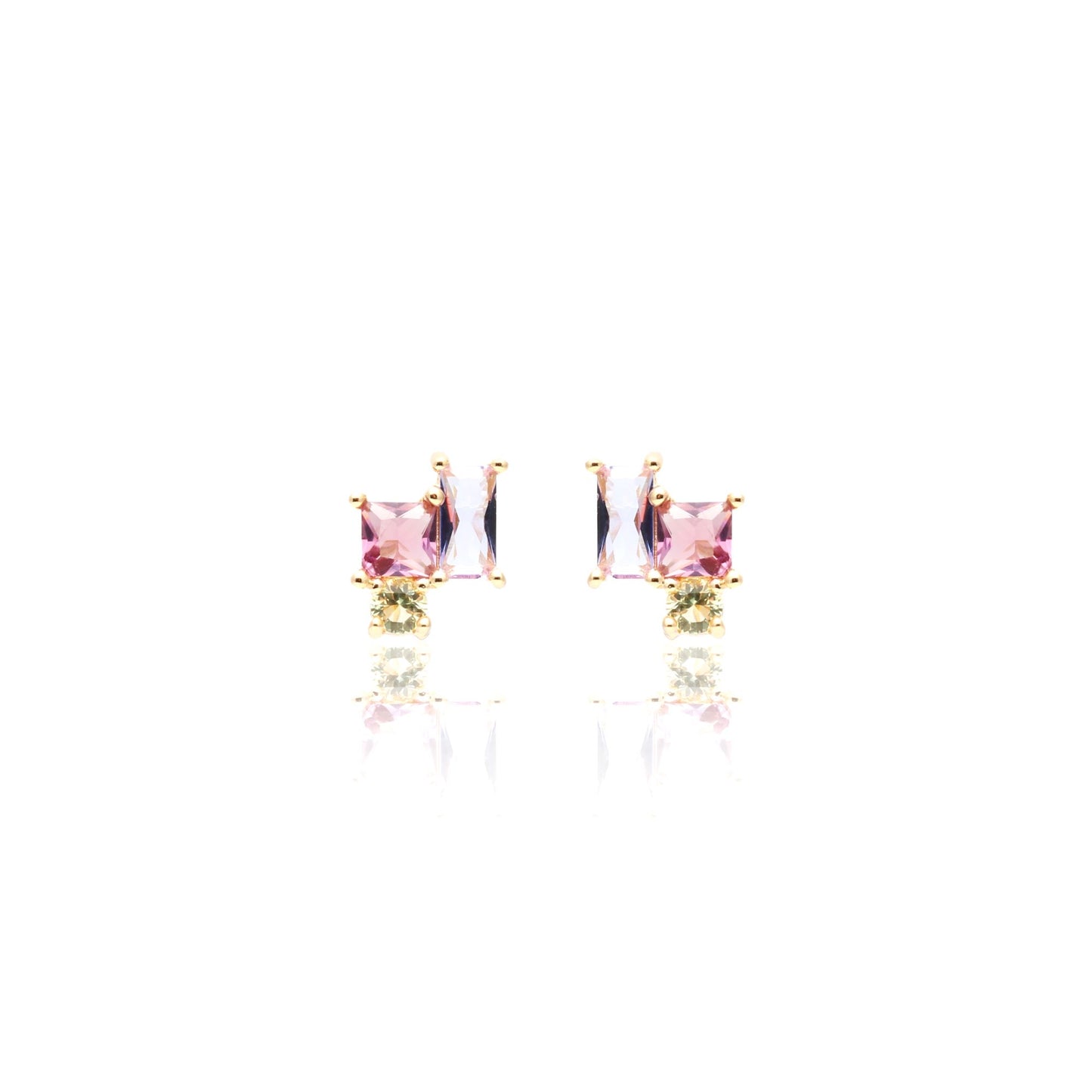 Amethyst and Tanzanite Earrings