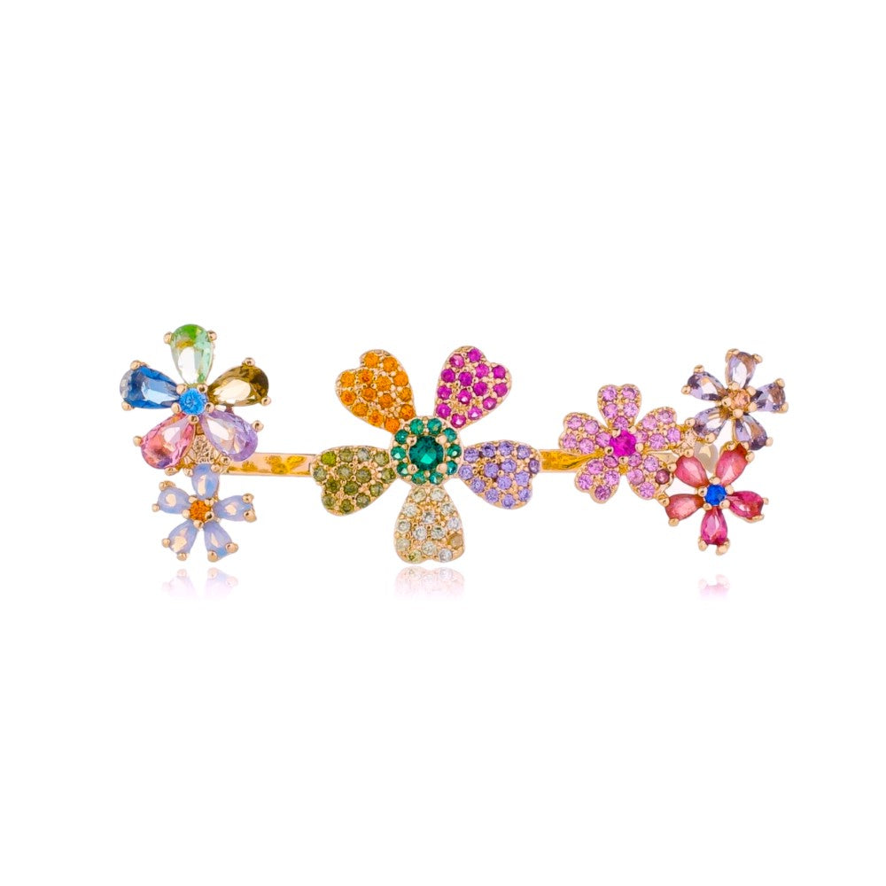 Double flower ring
