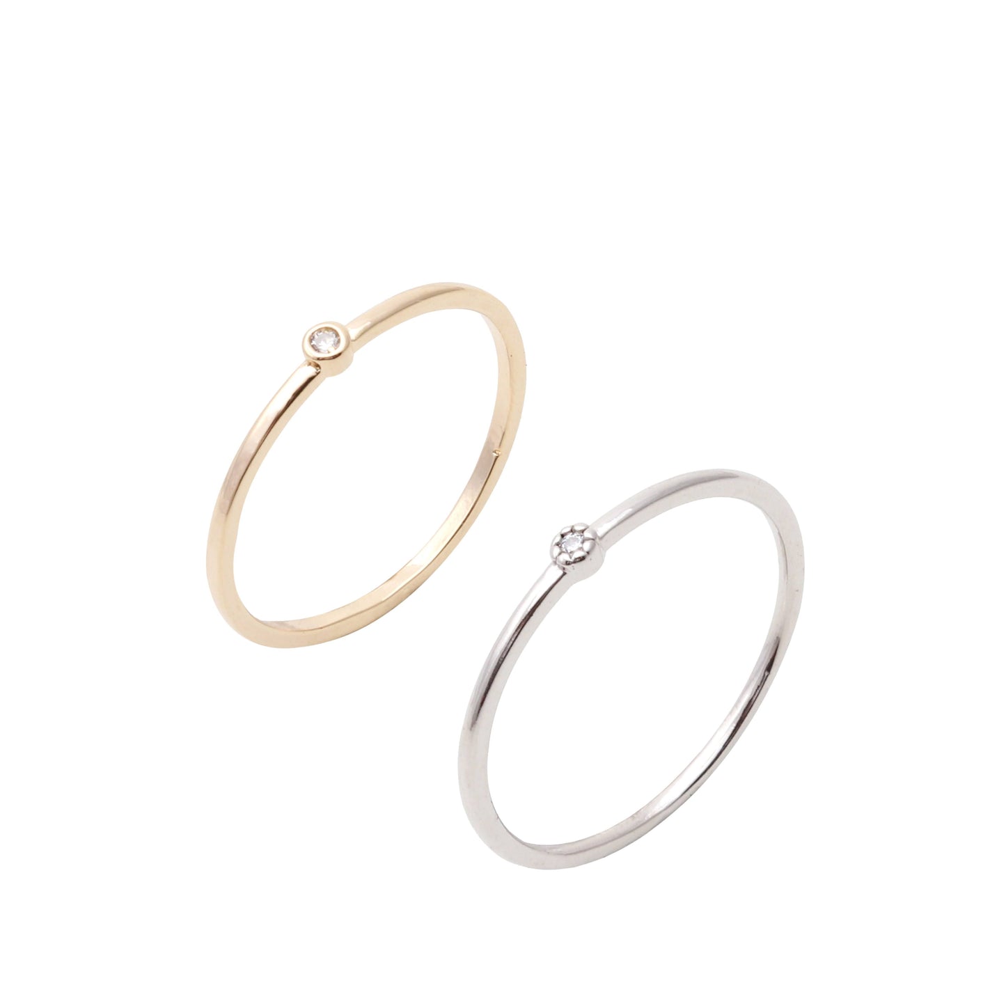 Double light point ring