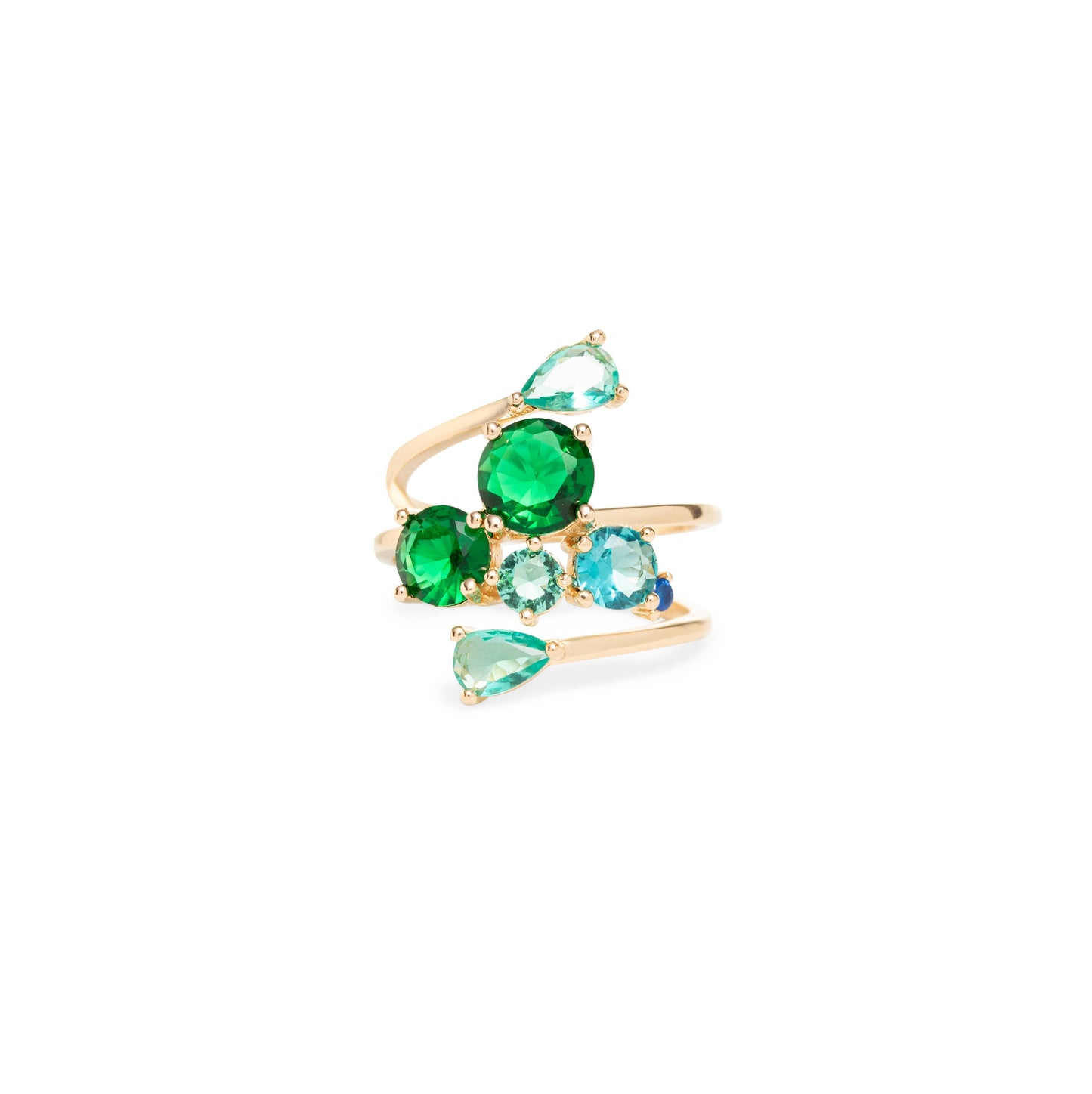 Greenish Gems Ring