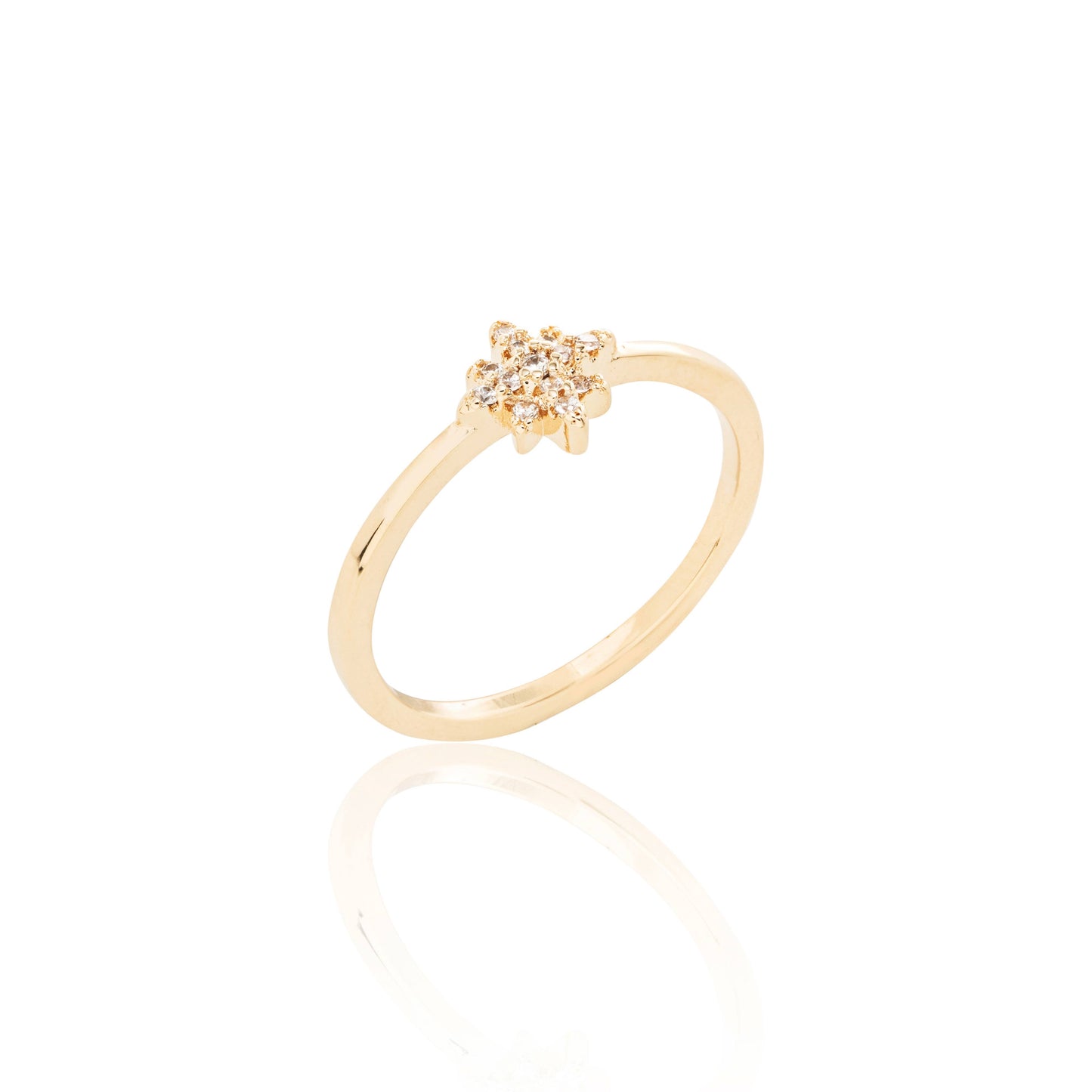 8 Points Star 8mm Ring
